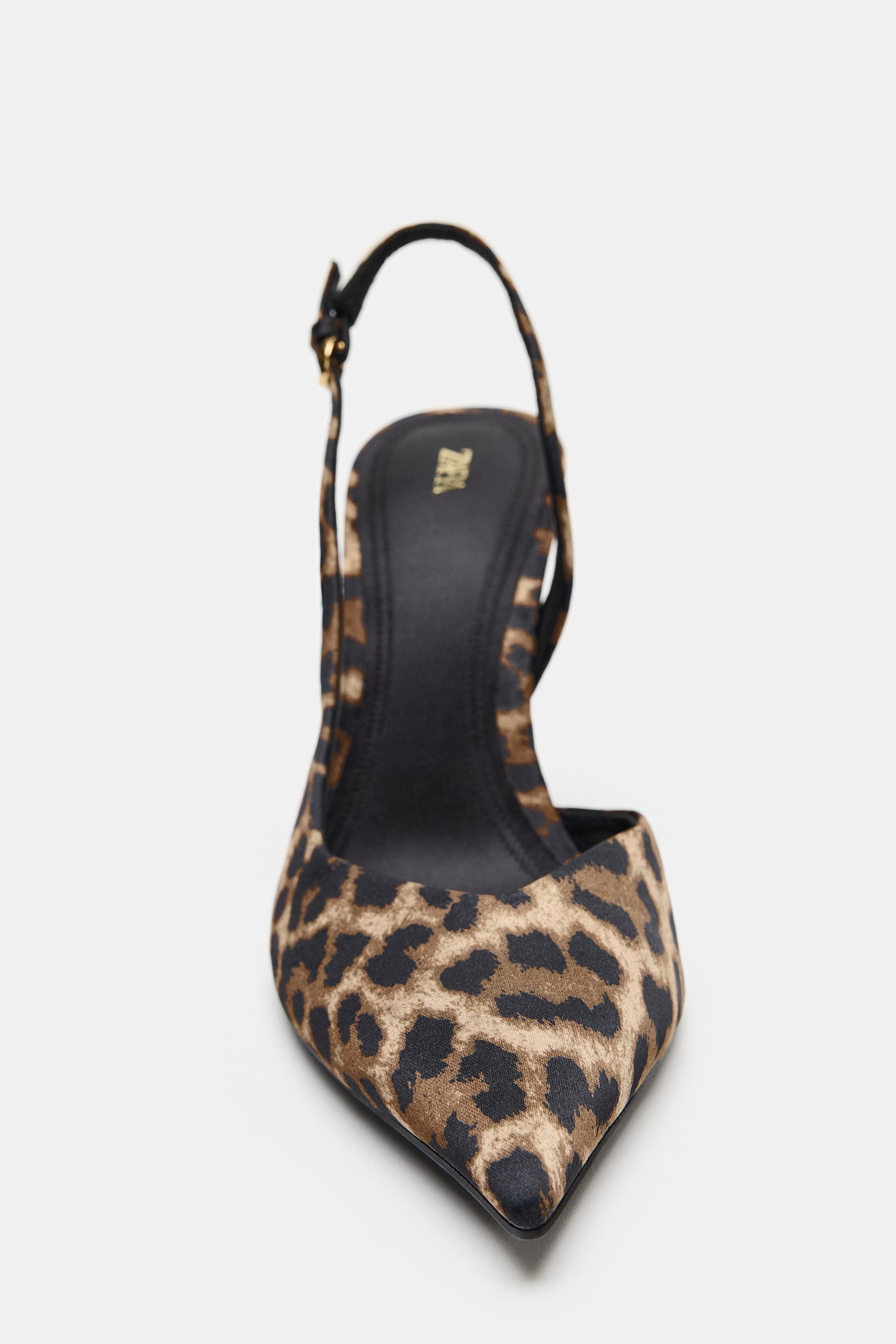 PRINTED HIGH HEEL SHOES